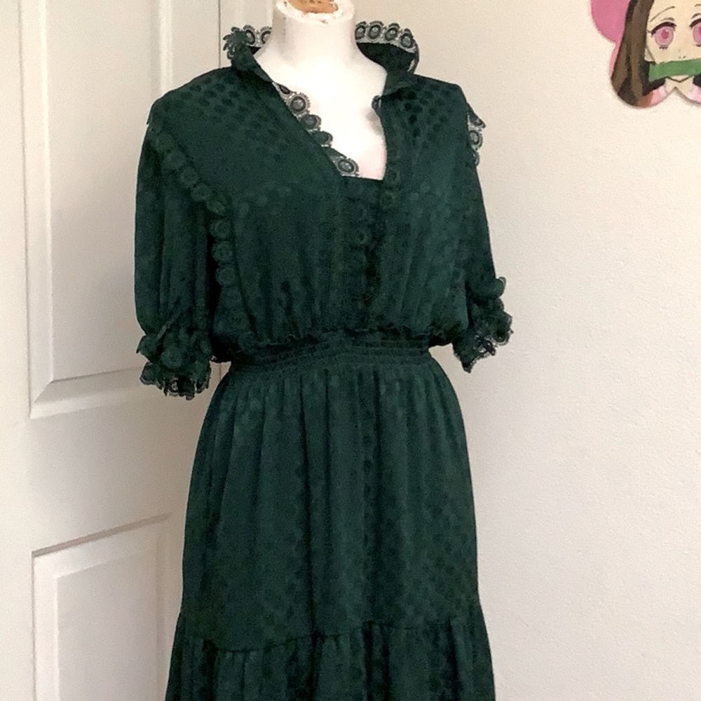 Green dress